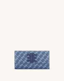 FEI Flap Wallet - Navy