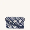 FEI Maze Jacquard Knit Cossbody Bag - Navy