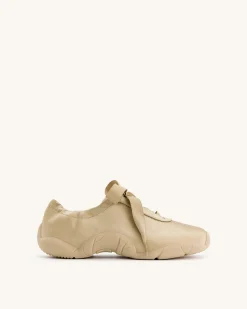 Flavia Ballerina Sneakers - Brown