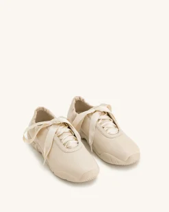 Flavia Ballerina Sneakers - Apricot
