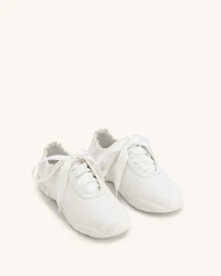 Flavia Ballerina Sneakers - White