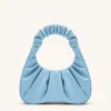 Gabbi Ruched Hobo Handbag -Ice