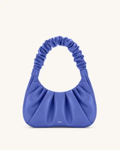 Gabbi Ruched Hobo Handbag - Cornflower