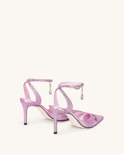 Haidi Artificial Crystal Pumps - Pink