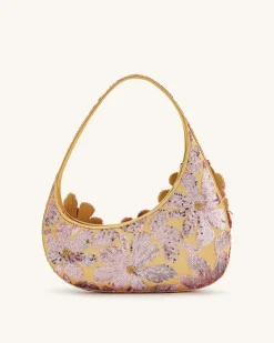 Harlee Sequin Shoulder Bag - Pink