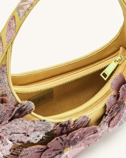 Harlee Sequin Shoulder Bag - Pink