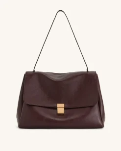Hilary Shoulder Bag - Deep Burgundy