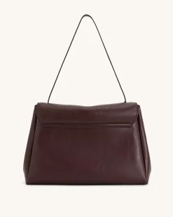Hilary Shoulder Bag - Deep Burgundy