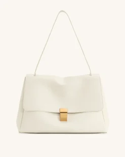Hilary Shoulder Bag - White