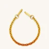 Isla Gradient Chain Strap - Orange