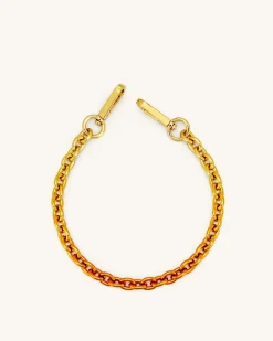 Isla Gradient Chain Strap - Orange