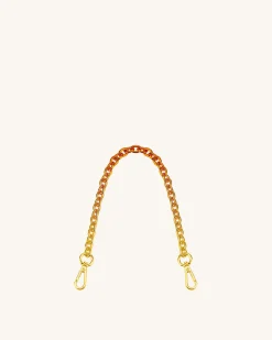 Isla Gradient Chain Strap - Orange