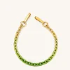 Isla Gradient Chain Strap - Green