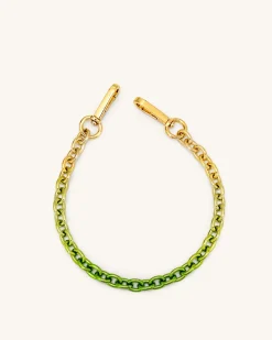 Isla Gradient Chain Strap - Green