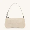 Ivory Shoulder Bag - Croc Embossed - JW PEI