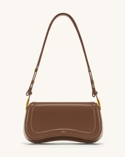 Joy Shoulder Bag - Brown