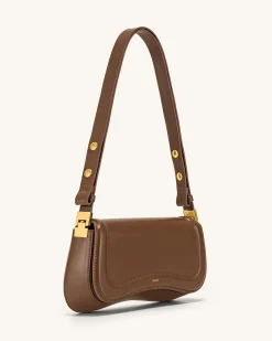 Joy Shoulder Bag - Brown