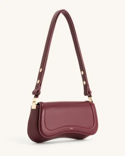 Joy Shoulder Bag - Deep Claret