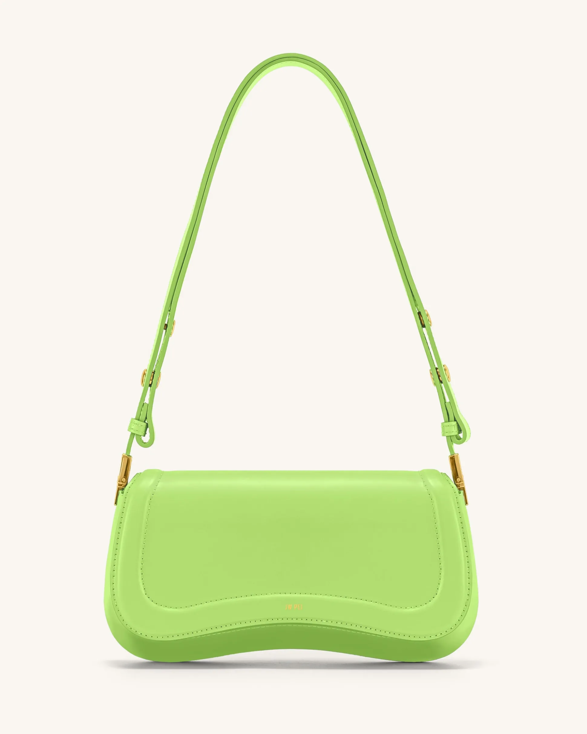 Joy Shoulder Bag - Lime Green