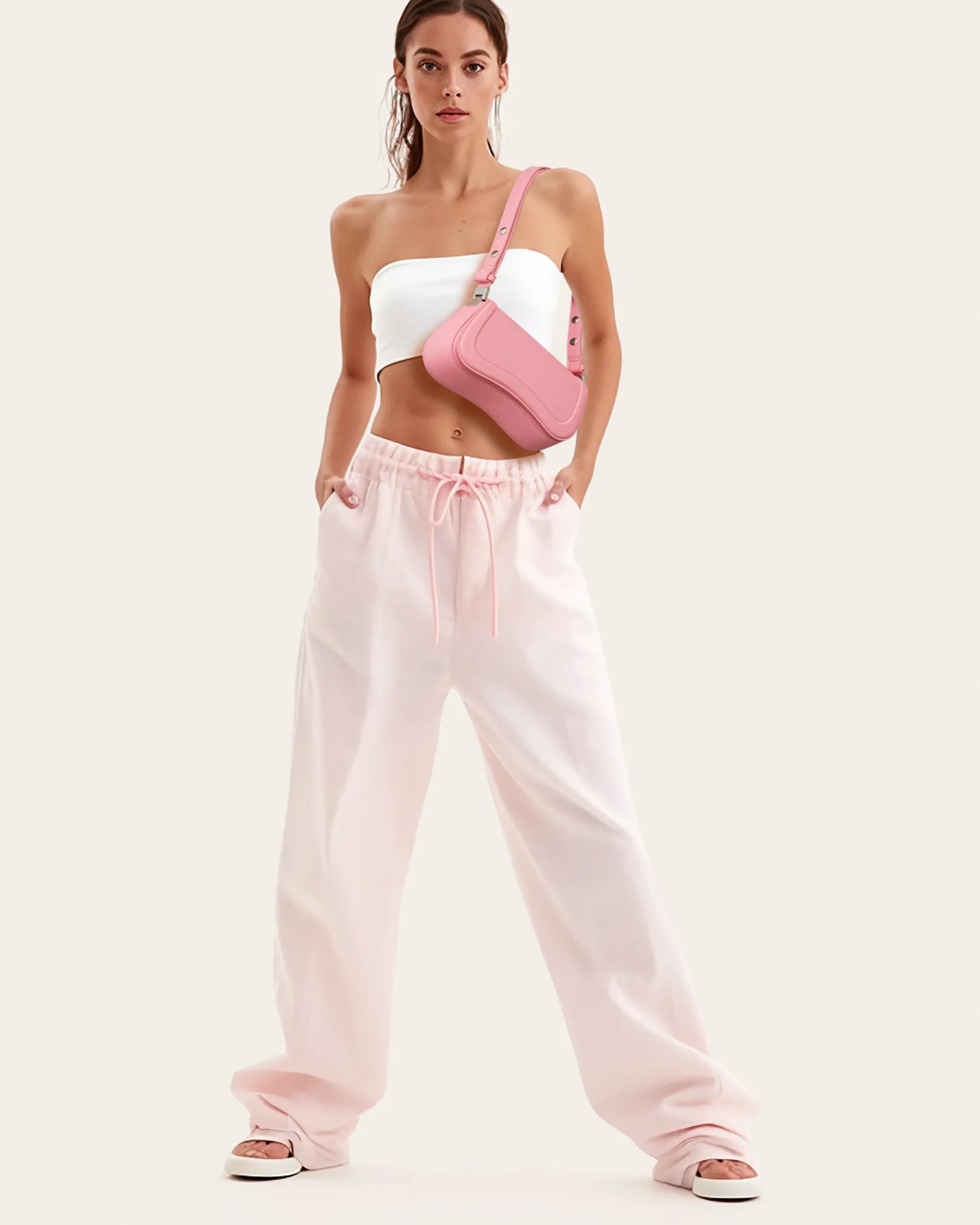 Joy Shoulder Bag - Pink