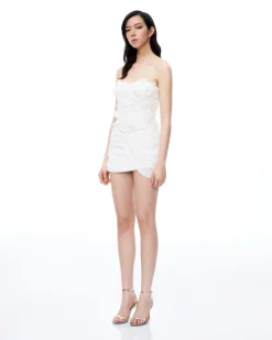 Juniper 3D Floral Mini Suits - White
