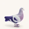 Kallie Pigeon Clutch Bag-Purple