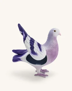 Kallie Pigeon Clutch Bag-Purple