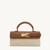 Keyla Top Handbag - Brown Canvas