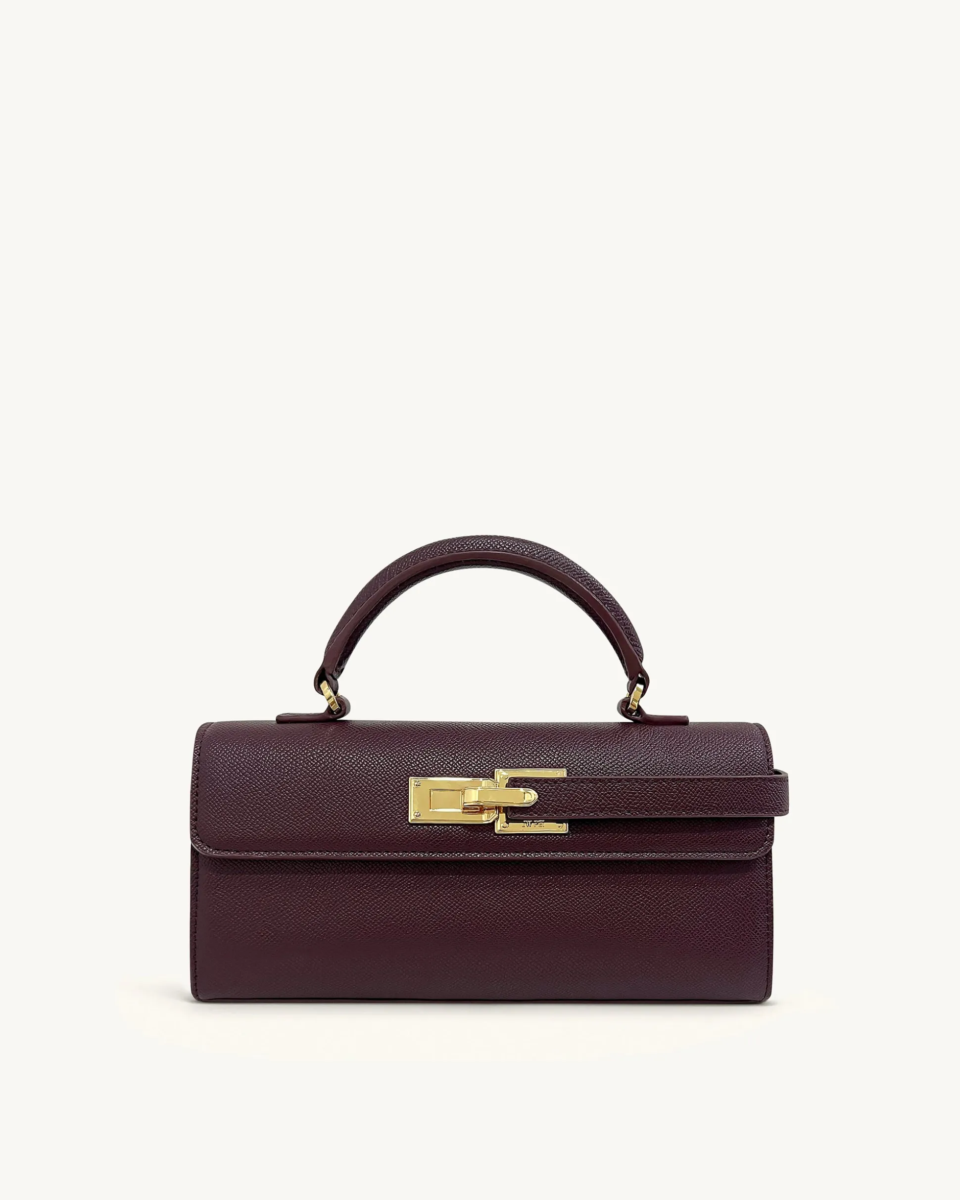 Keyla Top Handle Bag - Deep Burgundy