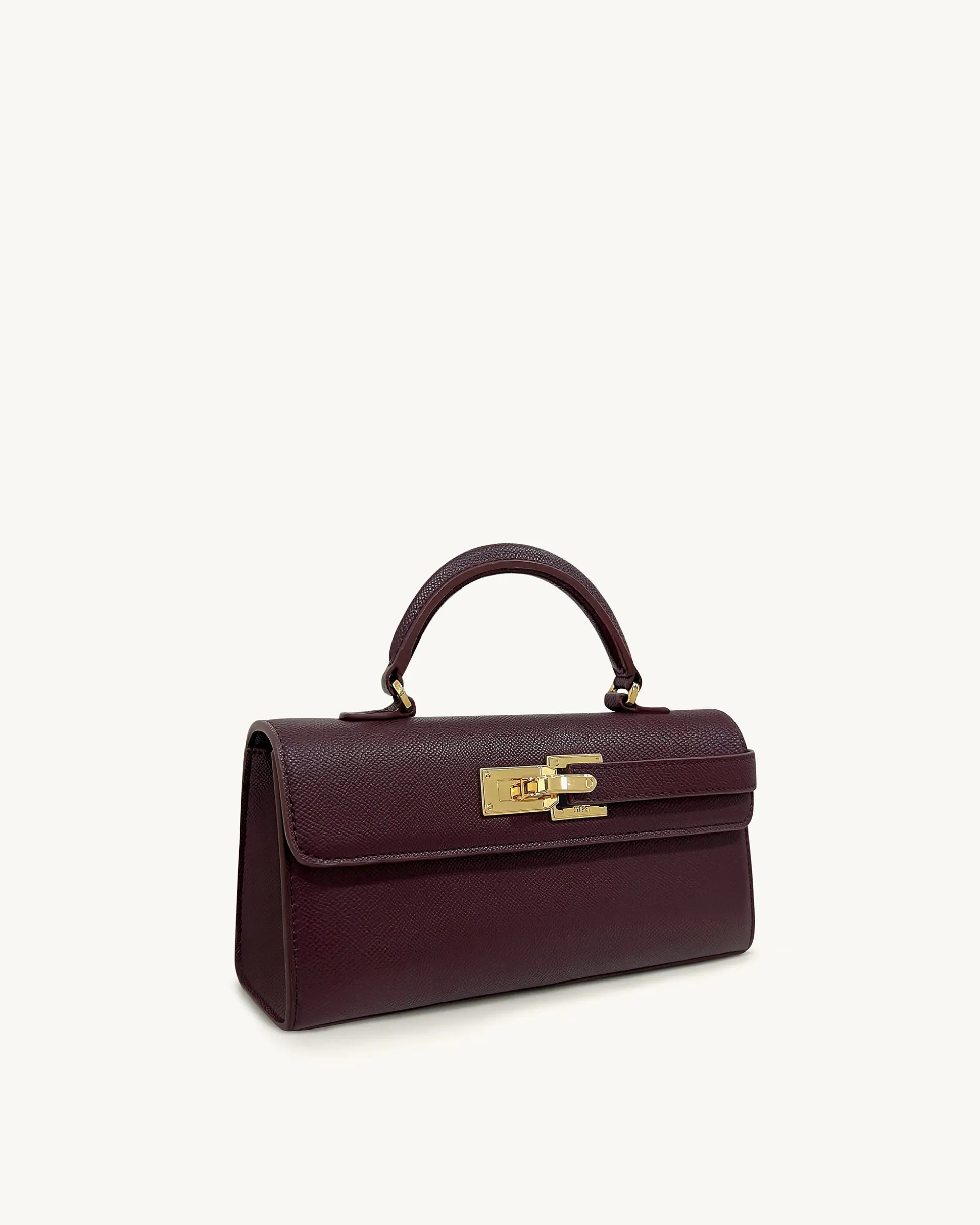 Keyla Top Handle Bag - Deep Burgundy