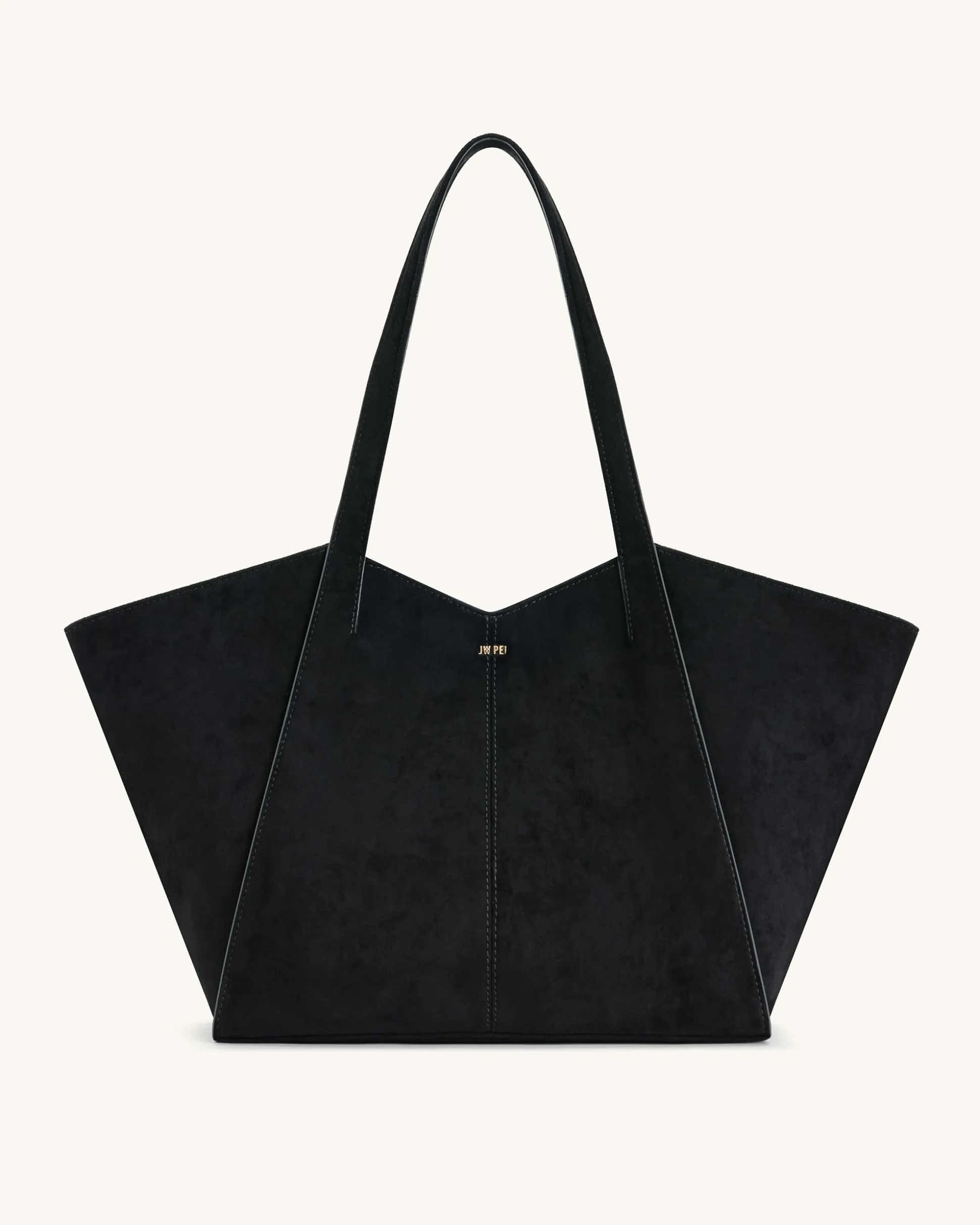 Kiana Large Capacity Tote Bag - Black