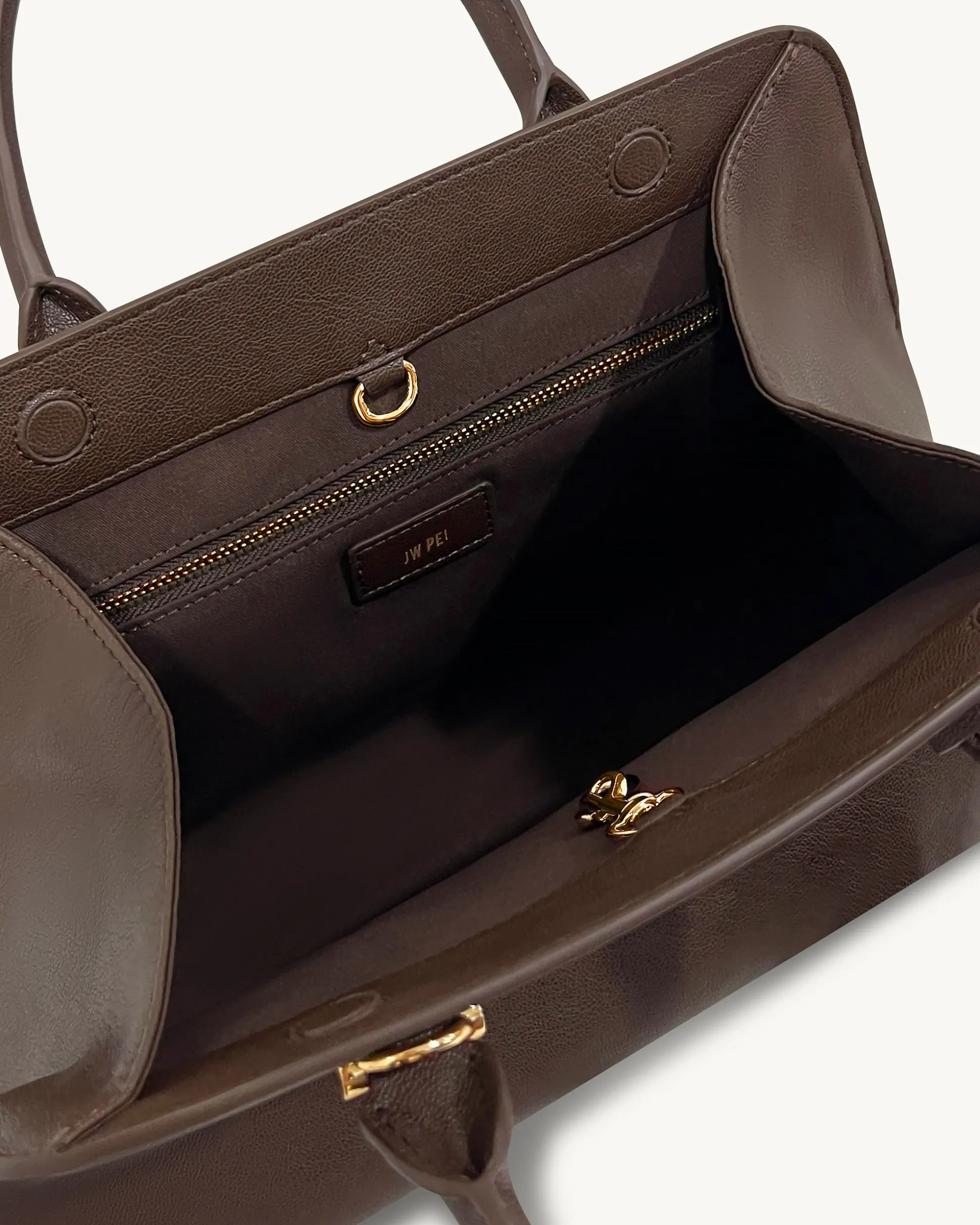 Lara Tote Bag - Dark Brown