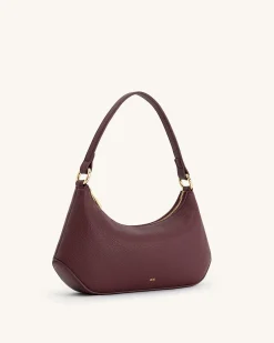 Lily Shoulder Bag - Deep Claret