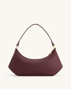 Lily Shoulder Bag - Deep Claret
