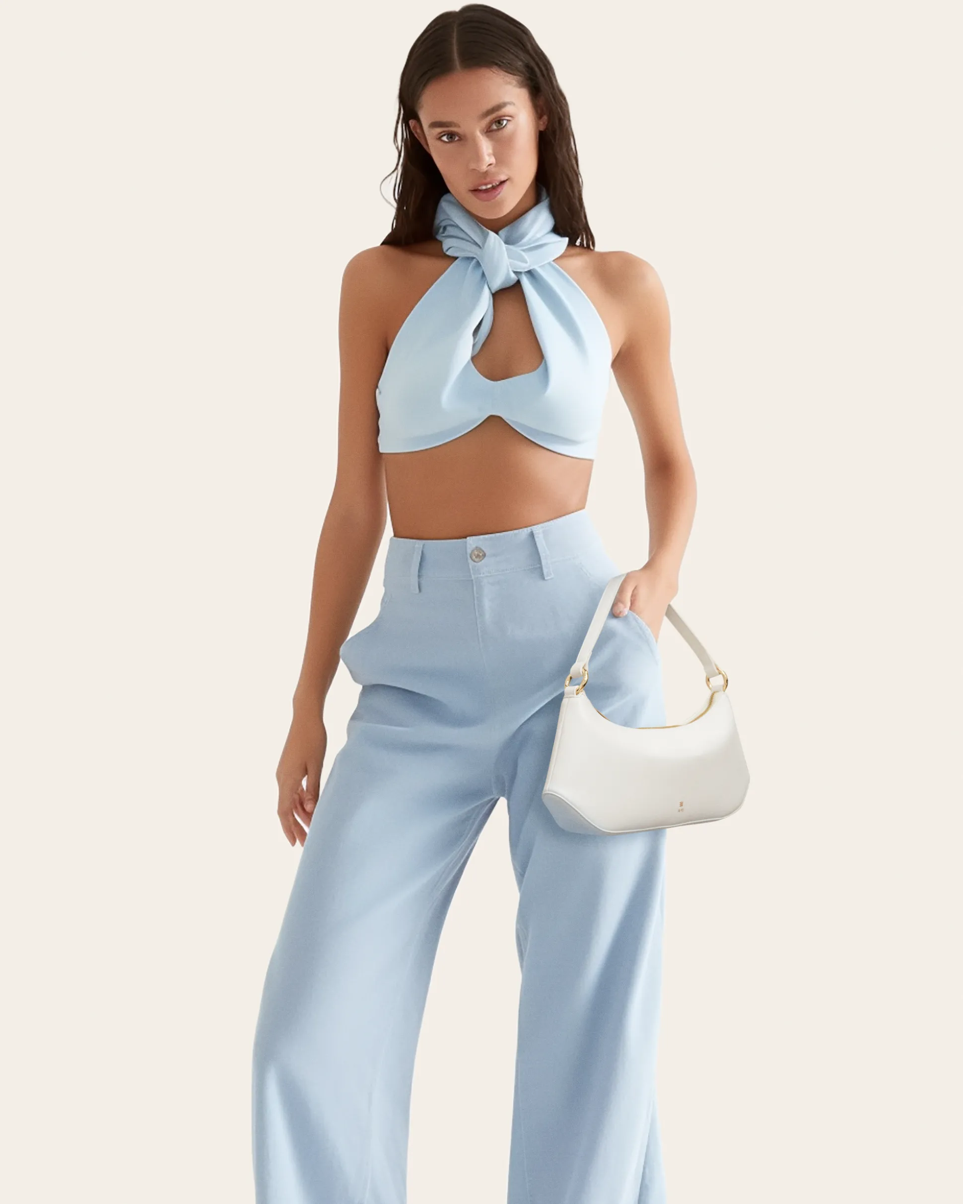 Lily Shoulder Bag - White