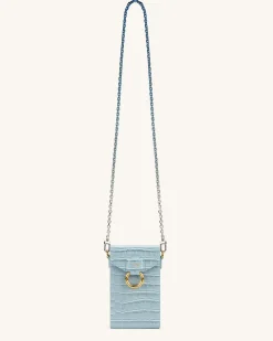 Lola Gradient Chain Phone Case - Ice Croc