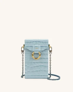 Lola Gradient Chain Phone Case - Ice Croc