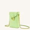 Lola Gradient Chain Phone Case - Lime Green Lizard