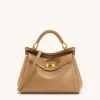 Lucia Classic Top Handbag - Brown