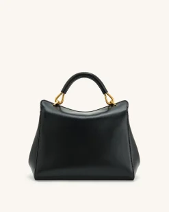 Lucia Classic Top Handbag - Black