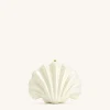 Maisie Shell Clutch - Ivory