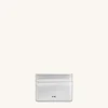 Metallic Card Holder - Silver