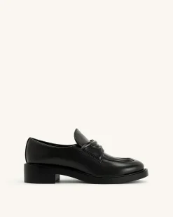 Micah Chunky Loafer - Black