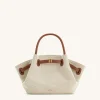 Mini Tote Bag Green Faux Suede Women bag - JW PEI Hana