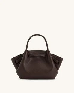 Mini Tote Bag Green Faux Suede Women bag - JW PEI Hana