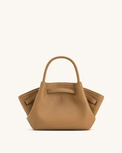 Mini Tote Bag Green Faux Suede Women bag - JW PEI Hana