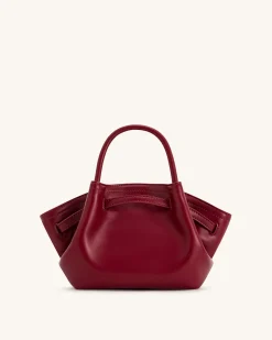 Mini Tote Bag Green Faux Suede Women bag - JW PEI Hana