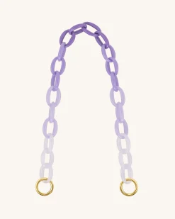 Mya Gradient Acrylic Chain Strap - Purple