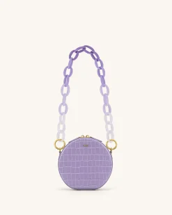 Mya Gradient Acrylic Chain Strap - Purple
