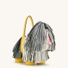 Nita Puppy Shape Handbag - Gray